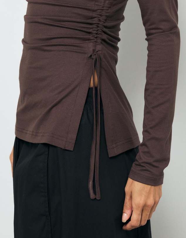 AERE - LS Tie Detail Top