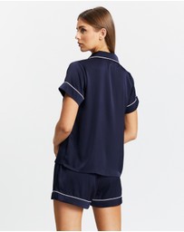 Atmos&Here - Lilah Short Satin PJ Set