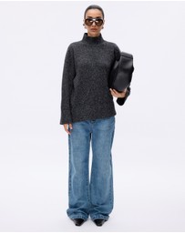 Minima Esenciales - Rae Merino Wool Silk Blend Jumper