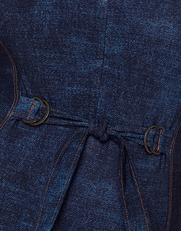 Magicsuit - Billie Jean Shania Underwire Denim Look Shaping Swimsuit