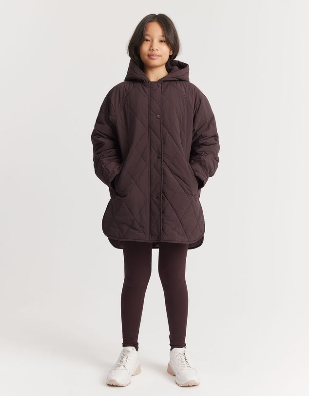 Country Road - Teen Recycled Nylon Oversized Quilt Puffer