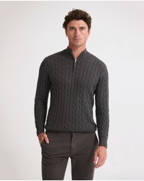 Oxford - Marlon Zip Neck Cable