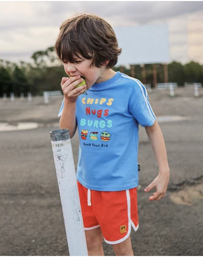 Rock Your Kid - Josh Tee in Cool Blue