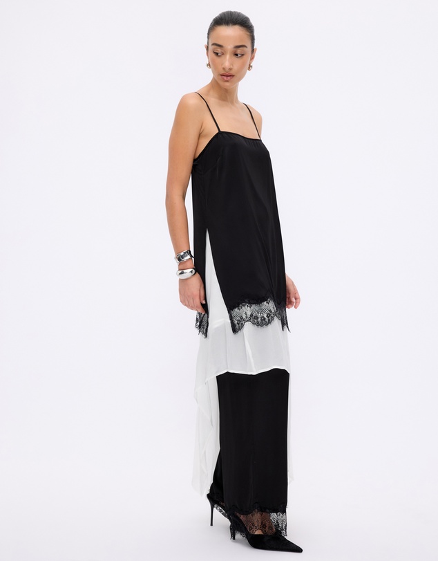 Minima Esenciales - Maely Cami With Lace Trim
