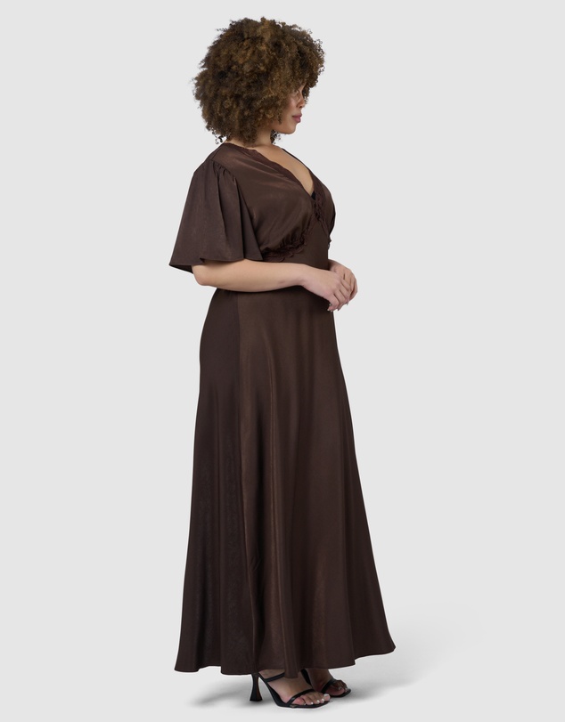 Sunday In The City - Electric Guitars Maxi Dress