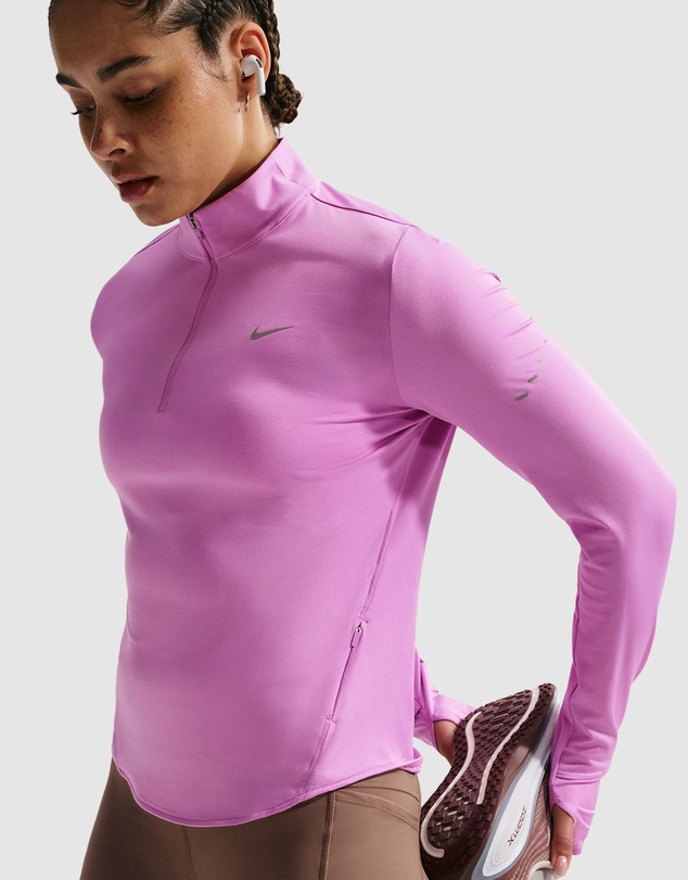 Nike - Swift Dri-FIT UV 1/4-Zip Running Top