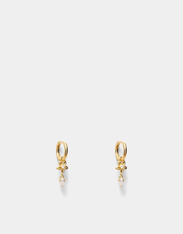 MIMCO - Asteria Charm Hoop Earrings