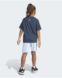 adidas Originals - TEAMGEIST LOOSE SHORT TEE SET Kids