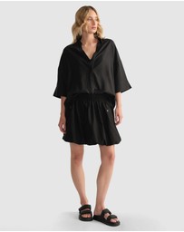 Decjuba - D-Luxe Linen Blend 3/4 Shirt