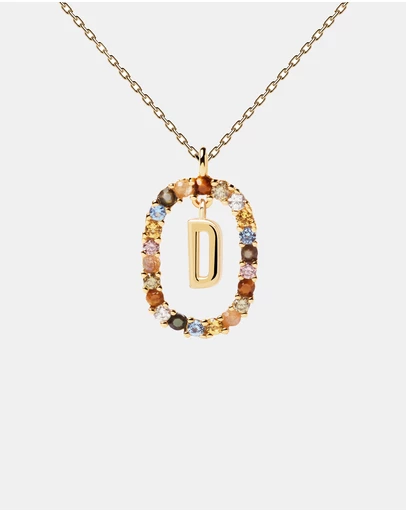 PDPAOLA - Letter D Necklace