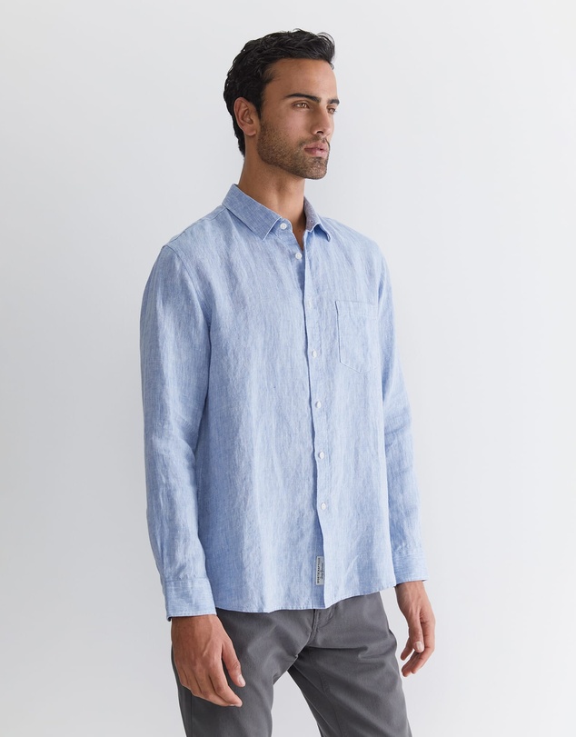 Sportscraft - Long Sleeve Linen Shirt