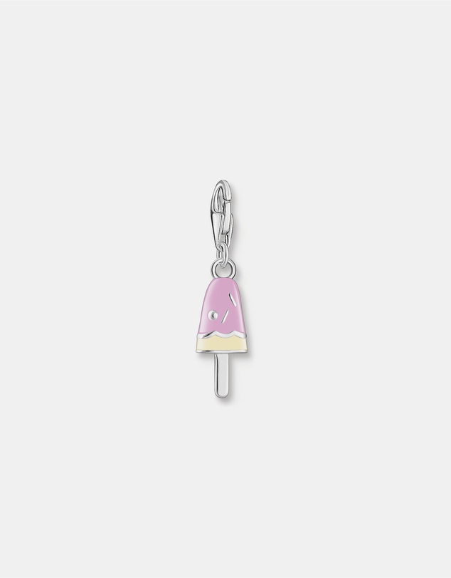 THOMAS SABO - Charm Pendant Popsicle with White Stones Silver