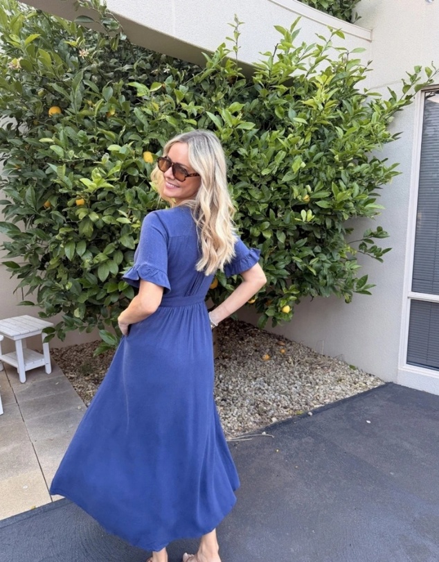 Esther & Co - Korbela Dress - Navy
