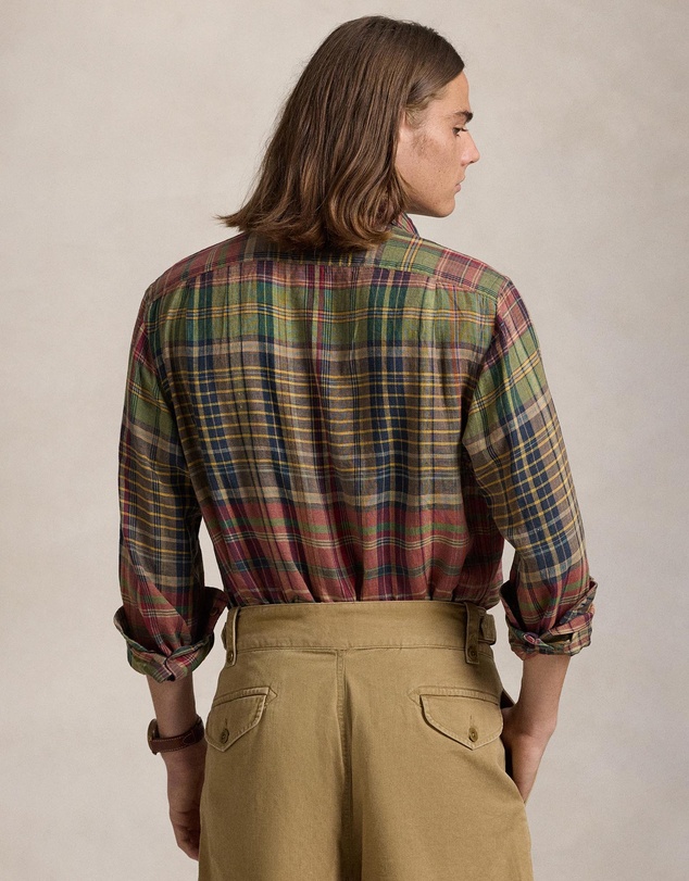 Polo Ralph Lauren - Classic Fit Plaid Linen Workshirt