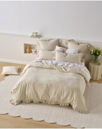 Linen House - Vintage Ruffle Quilt Cover Set