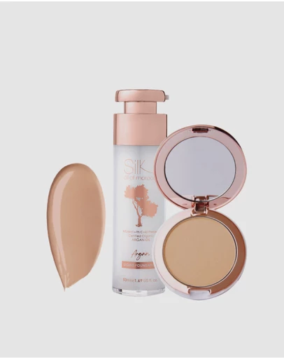 Silk Oil of Morocco - Silk Oil of Morocco Perfect Match Foundation - Value Pack - Cream