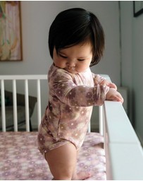 Kynd Baby - Comfy Bodysuit Long Sleeve in Bold Floral