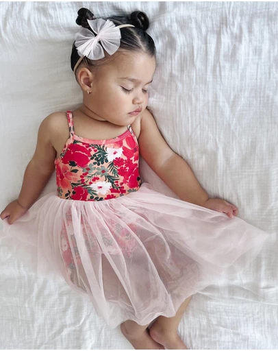 WITH LOVE FOR KIDS - Tutu Onesie & Headband Set - Babies