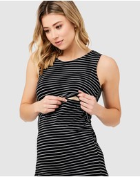 Ripe Maternity - Mia Sleeveless Nursing Dress
