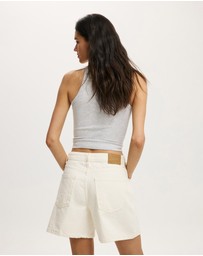 Cotton On - High 90 S Denim Short