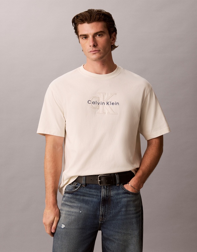 Calvin Klein Jeans - Relaxed Logo Applique T-Shirt