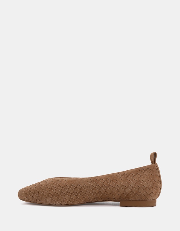 Wittner - Berty Woven Suede Leather Ballet Flats