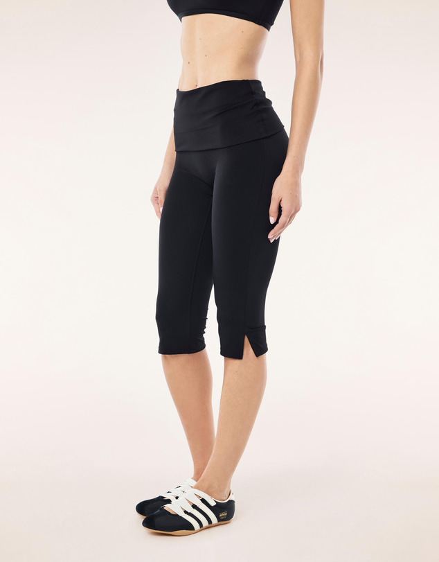 P.E Nation - Fold Over 3/4 Length Leggings