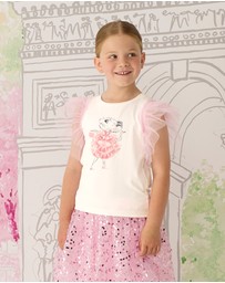Rock Your Kid - Claris the Mouse Snow White T-Shirt