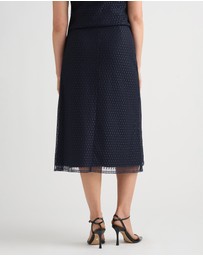 David Lawrence - Rosette Lace Skirt