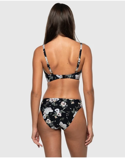 Nip Tuck Swim - Evening Shadow Carmel Regular Fit Bikini Pant