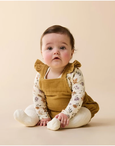 Wilson & Frenchy - Maple Glow Organic Bodysuit - Babies