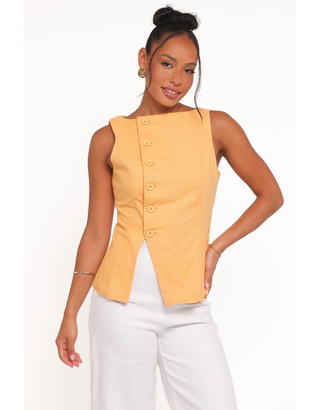 Petal & Pup - Kalyssa Asymmetrical Vest - Mango