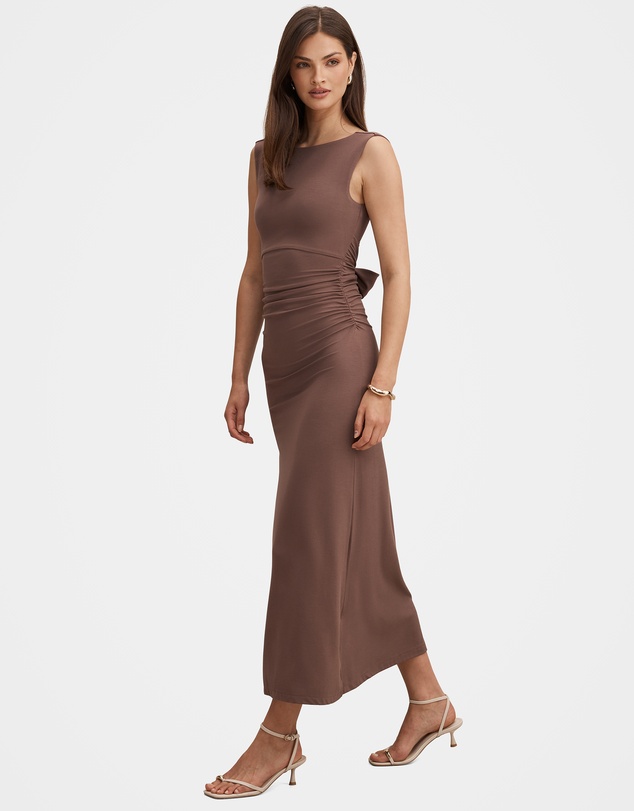 Forever New - Jemima Ruched Jersey Midi Dress