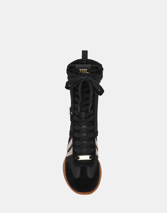 Steve Madden - Bently Black/Gold Sneakers