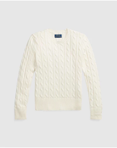Polo Ralph Lauren - Cable-Knit Cotton Sweater - ICONIC EXCLUSIVE - Teens