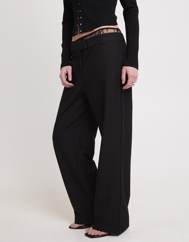 Alice In The Eve - Kyra Lace Insert Pants