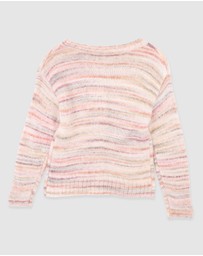 Bebe by Minihaha - Wild Garden Ombre Cardigan 3-7 Yrs