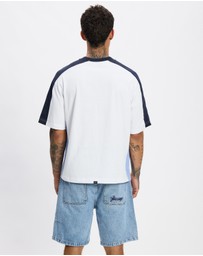 Thrills - Fusion Panel Box Fit Oversize Cropped Tee