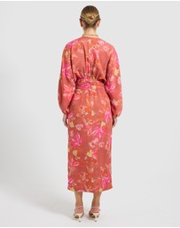 Pasduchas - Ruby Wrap Midi Dress