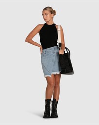 Belle & Bloom - Dance With Me Denim Mini Skirt