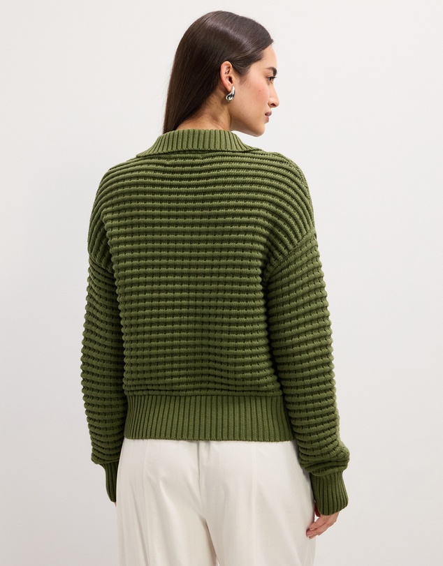 The Fated - Ellie Half Zip Knit Jumper