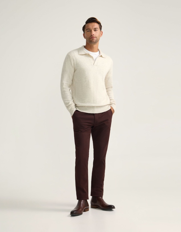 Oxford - Rocco Polo Collar Wool Knit