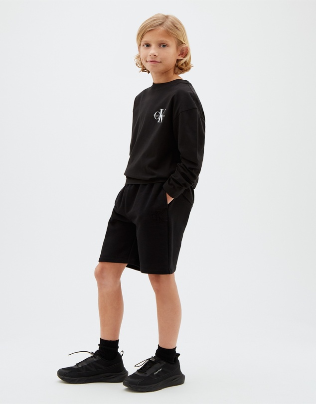 Calvin Klein Jeans - Kids Unisex Long Sleeve Logo T-Shirt