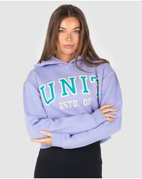 UNIT - UNIT Championship Ladies Cropped Pullover Hoodie