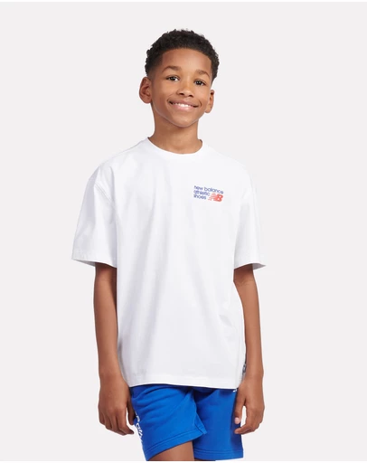 New Balance - Athletic Shoes Back Graphic Tee