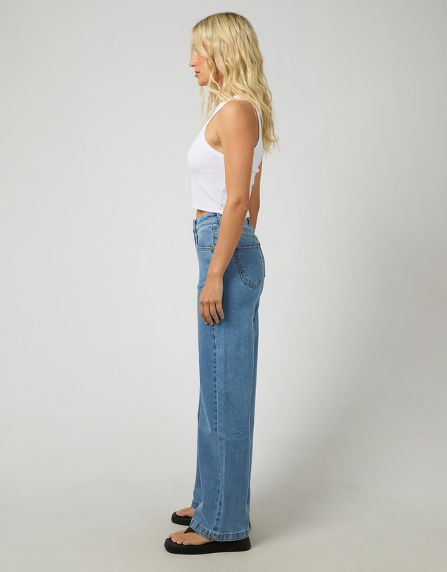 All About Eve - Jacqui Wide Leg Light Blue