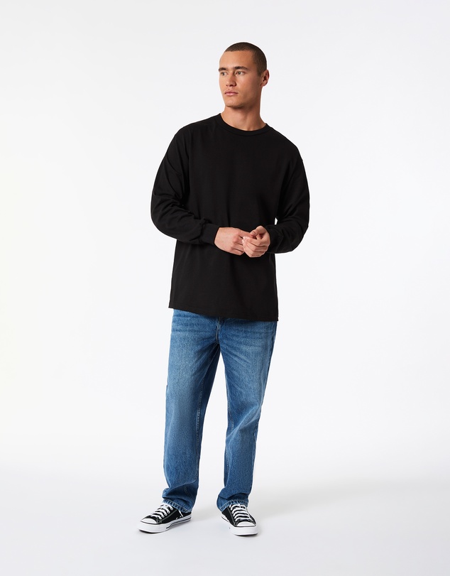 American Apparel - Unisex Long Sleeve Crew Neck T-Shirt