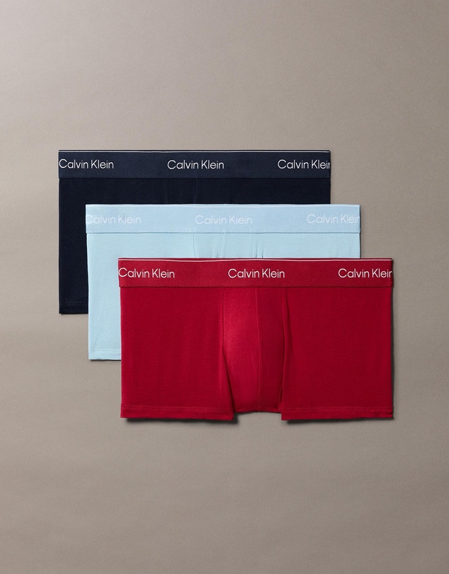 Calvin Klein - 3-Pack Icon Cotton Stretch Low Rise Trunks