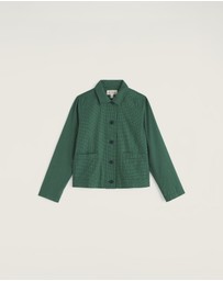 Seasalt - Seasalt Cornwall Green Carnon Downs Jacket