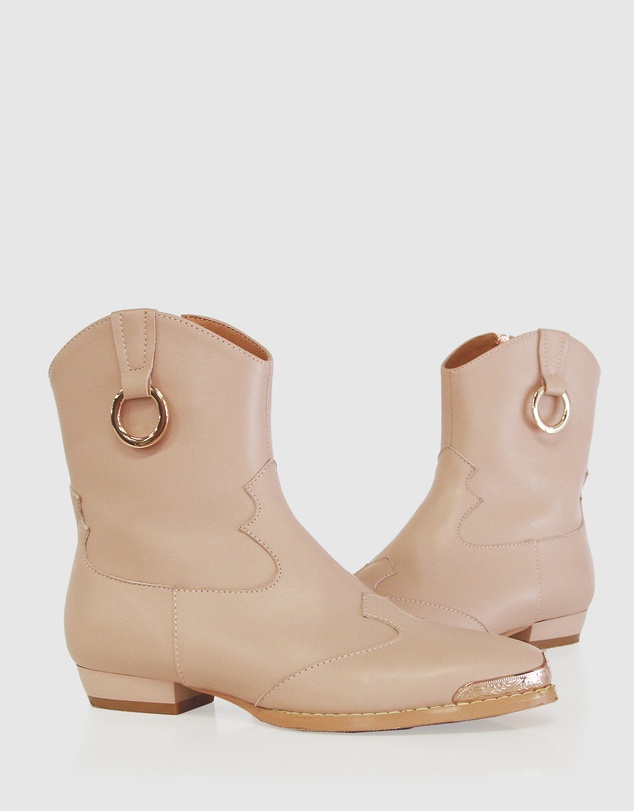 Belle & Bloom - Dallas Mini Western Boots - Kids-Teens